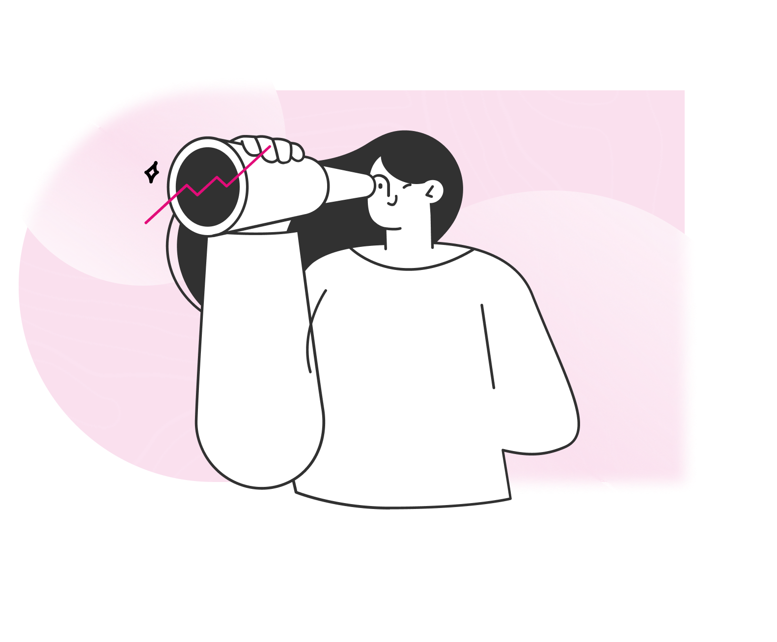 Developer working on laptop