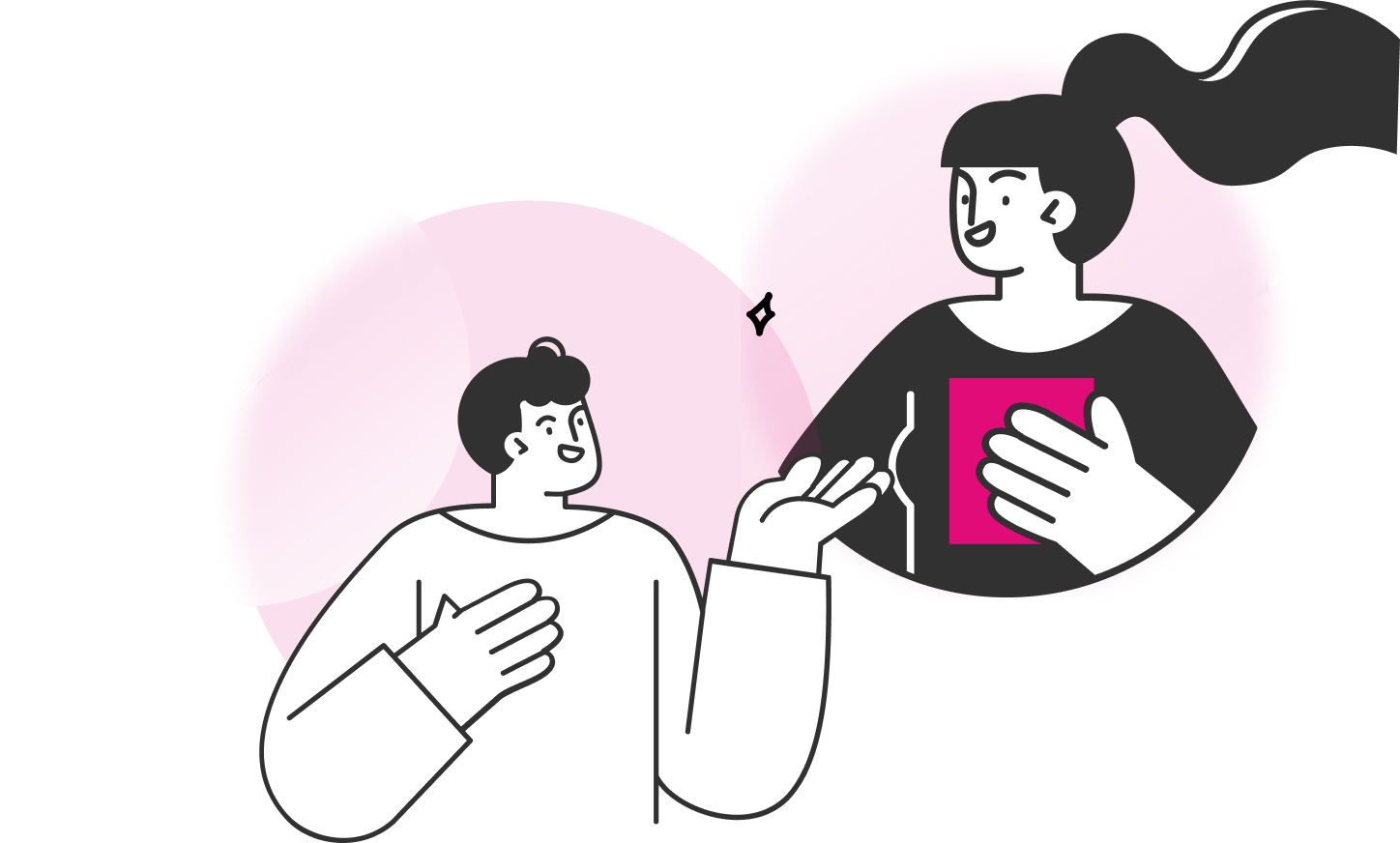 Developer working on laptop