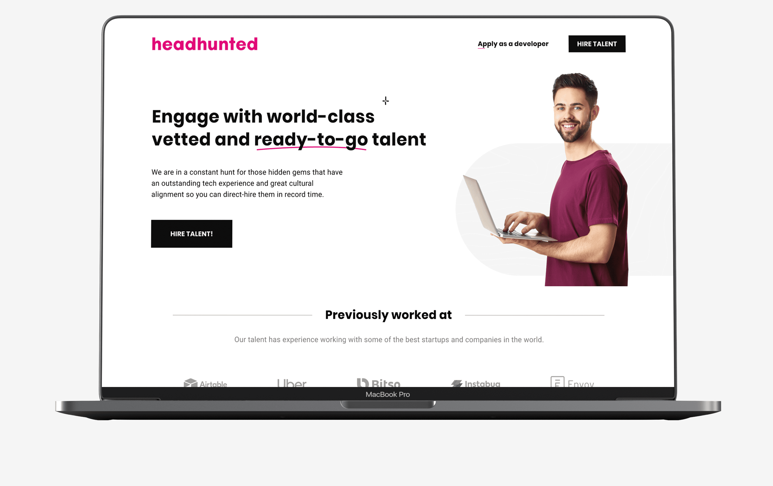 Headhunted website